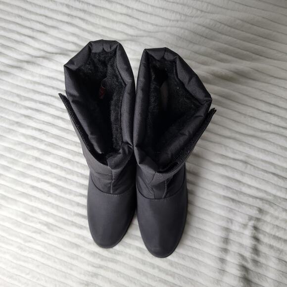 Toe Warmers Black Insulated Waterproof Winter Snow Boots Women’s 10W Canada Made - Picture 3 of 10